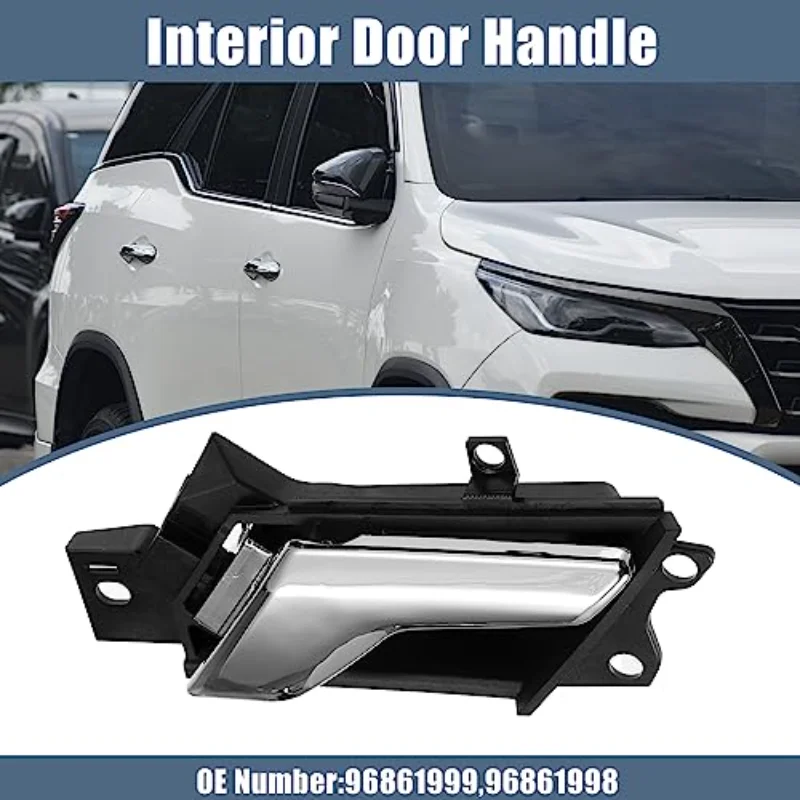 مقبض الباب الداخلي الجانبي الأيسر الأيمن الأمامي لسيارة شيفروليه كابتيفا سبورت 2012-2015 أوبل انتارا زحل Vue 96861999 96861998 #2