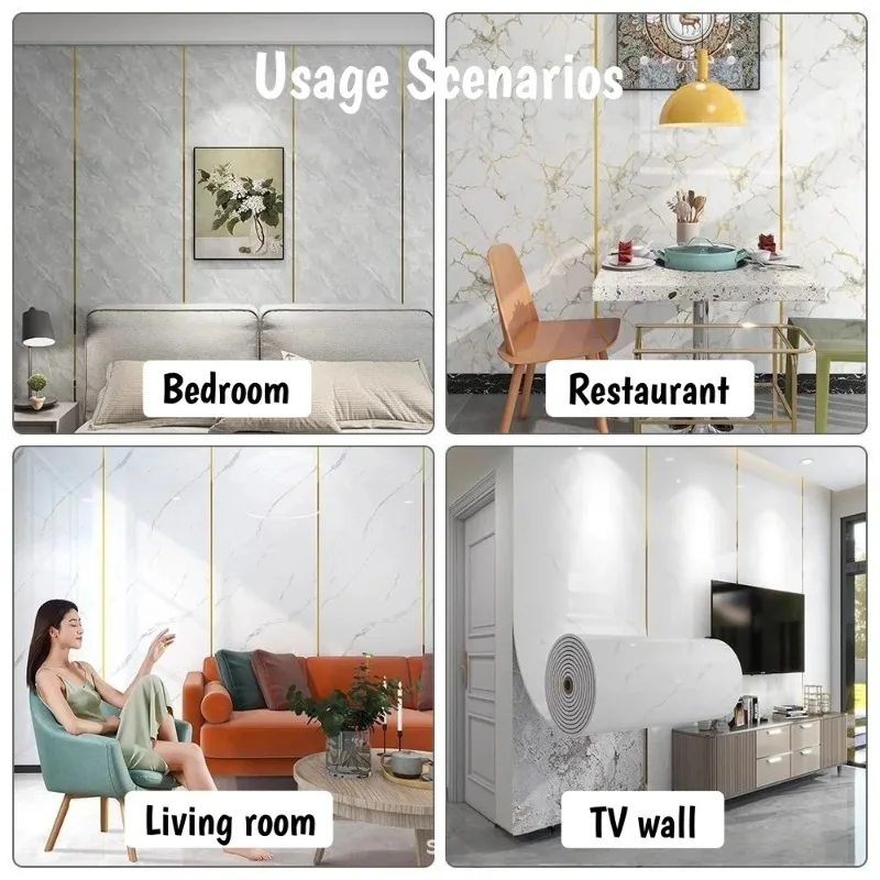 Мраморные наклейки на стену, имитация керамической плитки, обои, самоклеящиеся, водонепроницаемые, для ванной комнаты, спальни, украшения стен, сильная адгезия