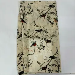 2023 Latest Design High Quality Embroidery Pprinted Velvet Silk Fabric Sewing Textile Material 5 Yards.LX3.12