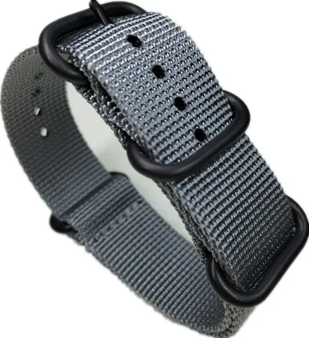 XL size 300 long nylon watch band four rings in one 18.20.22.23.24.26.28MM