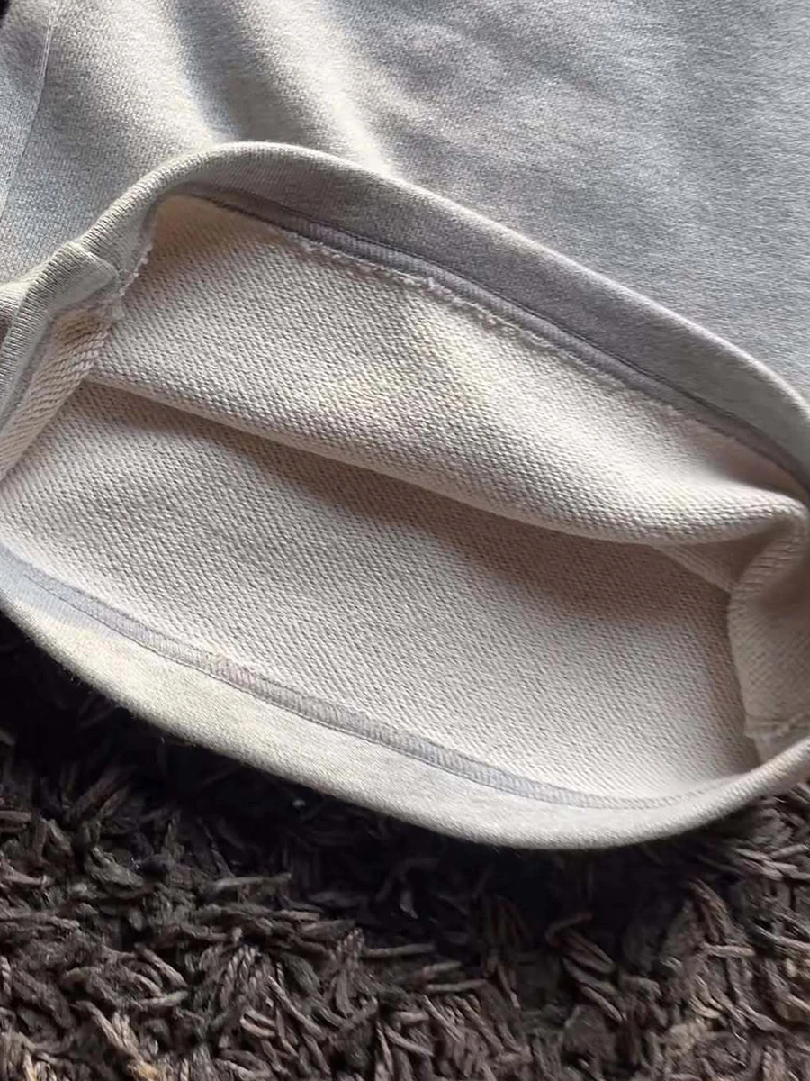 مزدوج الخصر التطريز الشارع Y2k شارع العليا الطباعة التطريز Sweatpants عارضة السراويل المستقيمة