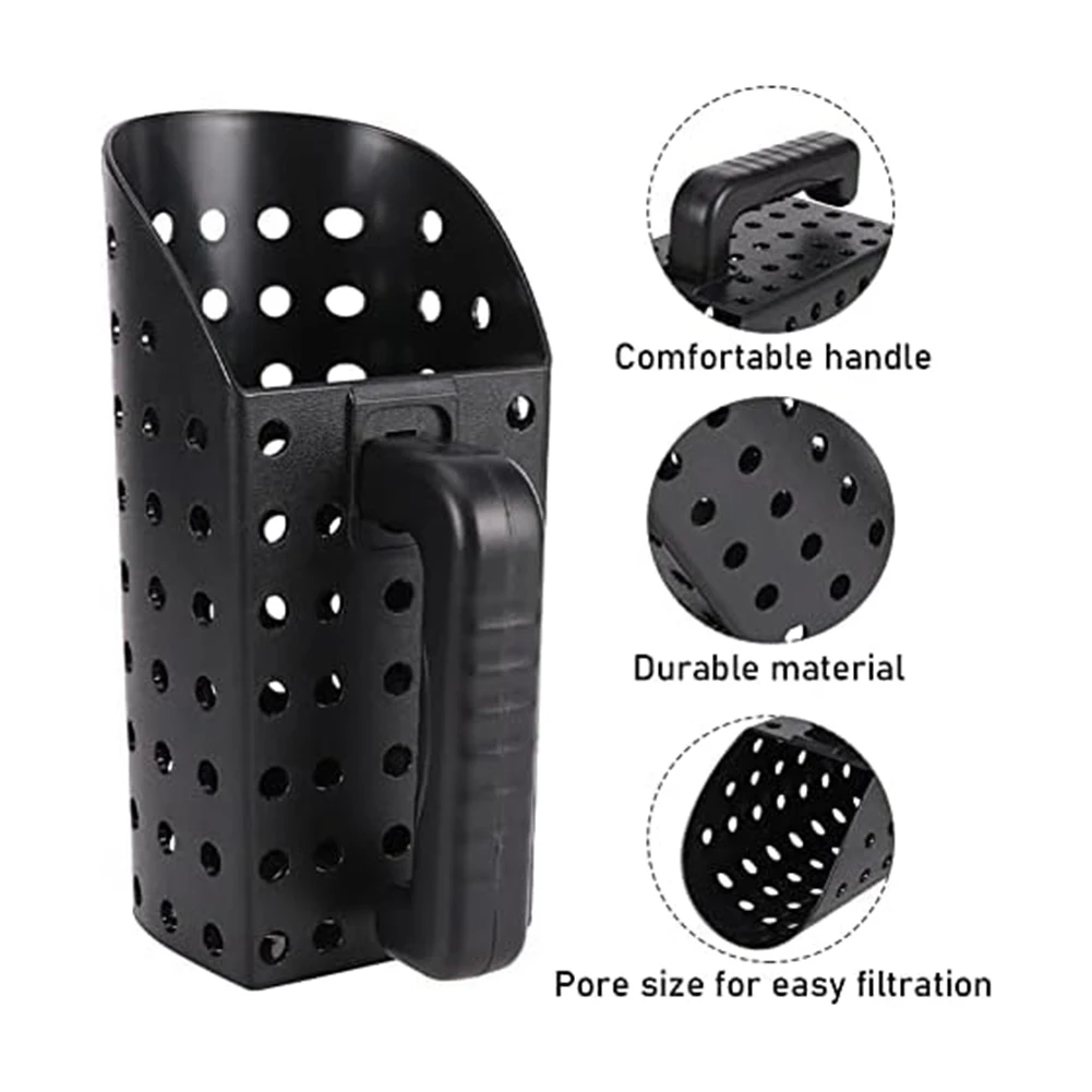 Garden Tool Set ABS Hourglass Shovel Firm And Sturdy Hand Rake Design Thumb Grip Design ABS Material Comfortable Grip