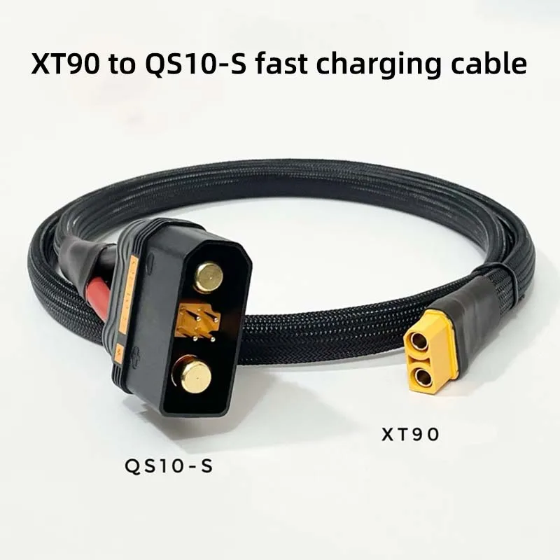 

XT90 «мама» — «папа» QS10-S, кабель для быстрой зарядки, соединительный кабель для быстрой зарядки QS10-S 4875CNC
