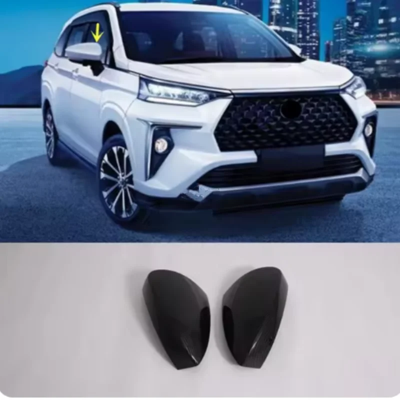 

For Toyota Veloz 2022-2024 Car Accessories ABS Mirror Cover Trim Molding Decoration Stickers