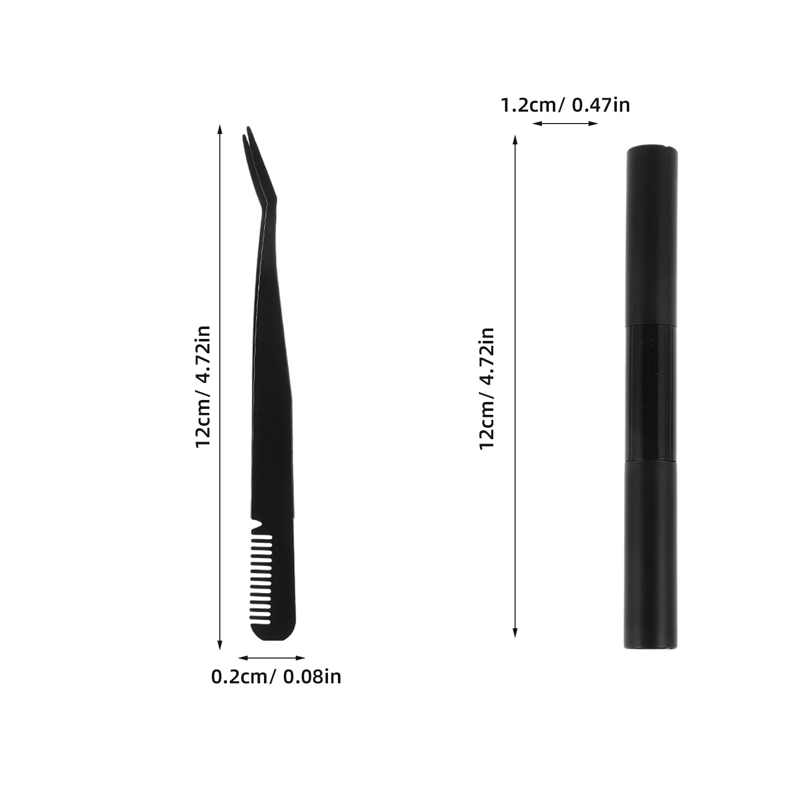 1 Juego de Kit de pestañas postizas Diy, extensiones de pestañas, removedor de sello adhesivo, pinzas para uso doméstico, maquillaje de autoaplicación