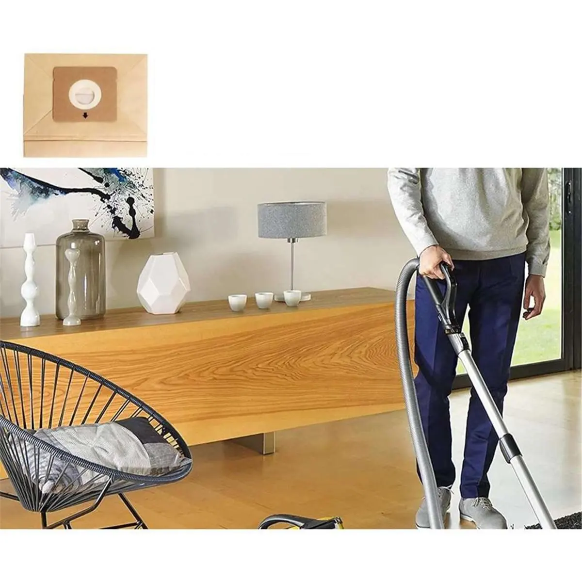 Preciso - Bolsas de aspiradora para Rowenta ZR003901, Compacteo Ergo/ Compacteo Accessimo/City Space/Mini Space, Compacteo RO 1733