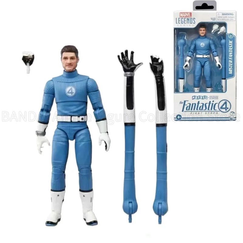 

In Stock Original MarvelLegends Fantastic4 Mister Fantastic Retro Collection Toys Gifts Action Figure Anime Figure