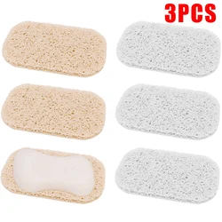 3/1pcs Reusable Soap Saver Pads Anti Slip Soap Saver Holder Self Draining Soap Bars Holder Pad for Hotel Kitchen Bathroom Travel