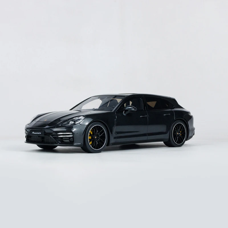 Original 1:18 Scale Porsche Panamera Turbo S Simulation Resin Car Model Static Display Collectible Toy Gift Souvenir Decration