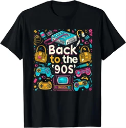 Men's Women's Kids Vintage Retro Back To 90's Graphic Design T-Shirt Camisas Streetwear Graphic T Shirts Ropa Hombre