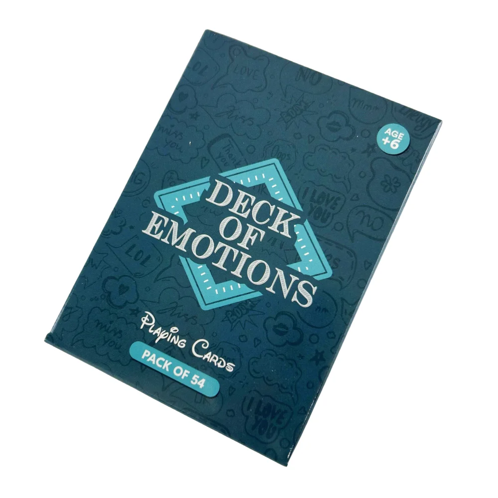 Deck Of Emotions Cards Game Pack Of 54 Playing Cards Board Deck For Party Friends