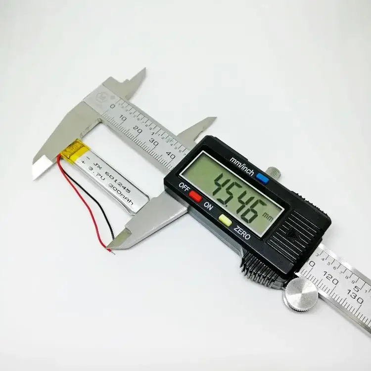 Batteria al litio polimerica da 3,7 V di grande capacità per auricolare Bluetooth 601245   penna da registrazione, penna, batteria ricaricabile generale