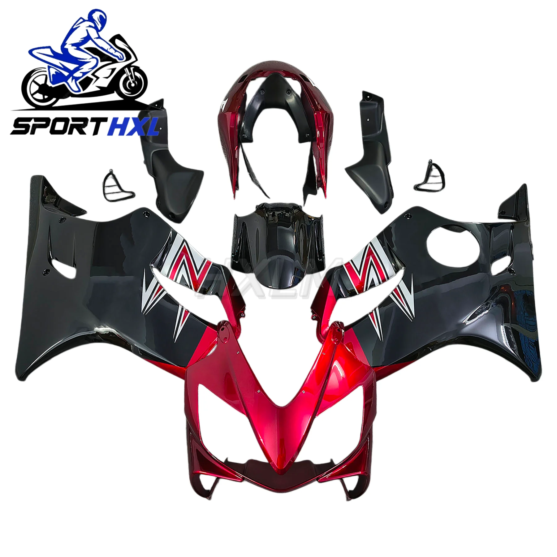 Custom Painted Motorcycle Fairing Kit For Honda CBR600 F4I 2004‑2007 ABS Plastic Motorbike Bodywork Fairings Complete Set