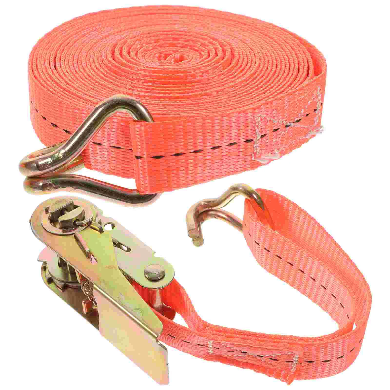 Strap Ratchets Cargo Straps Heavy Duty Tight Belt Tie down Iron Goods Fixing Lashing