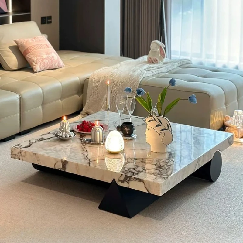Occasional Funky Commercial Coffee Table Nordic Easthetic Coffee Table Patio Salon Mesa Lateral Para Sala Nesting Furniture