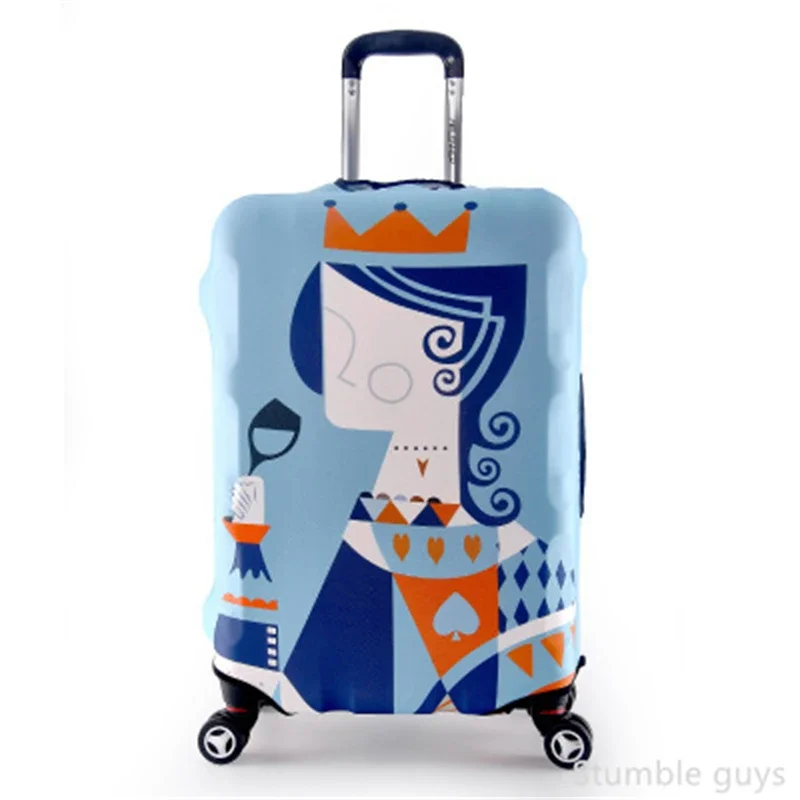 

Elastic Wear-Resistant Luggage Cover Protective Dustproof Washable Suitcase Cover Practical Travel Accessory Road Trips