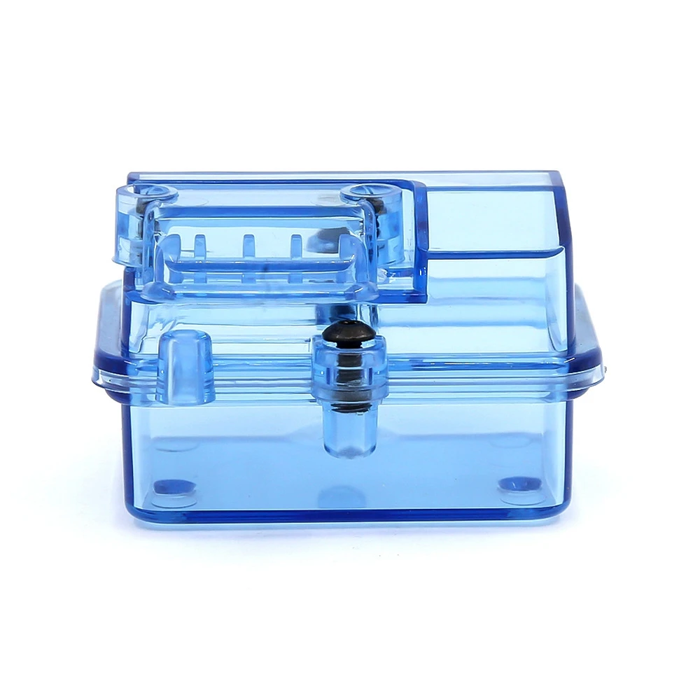 

Blue Plastic Waterproof Receiver Receiving Box for Huanqi 727 / Slash RC Car Upgrade