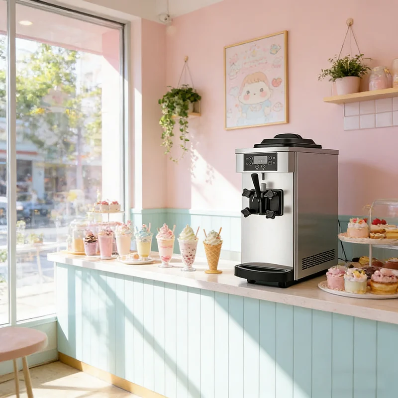 Commercial Soft Ice…