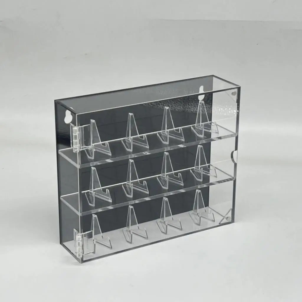 

Acrylic Rings Display Case Clear Trophy Ring Organizer Box for Entryway Home