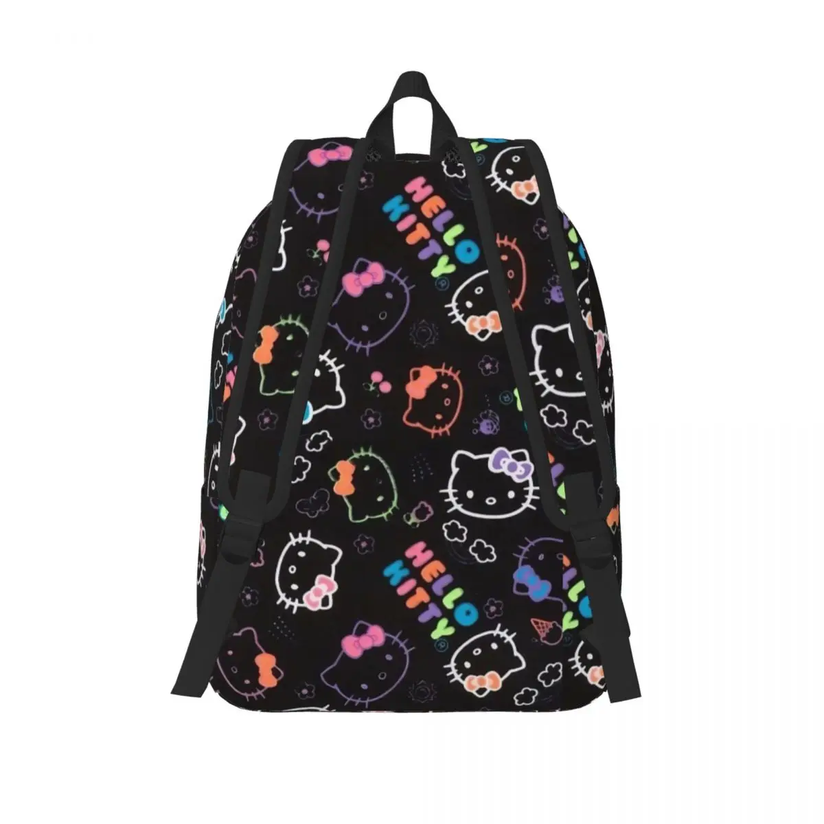 Kawaii Hello Kitty plecak dla przedszkola uczeń uroczy kreskówkowy tornister chłopiec dziewczynka dzieci płócienny Daypack prezent