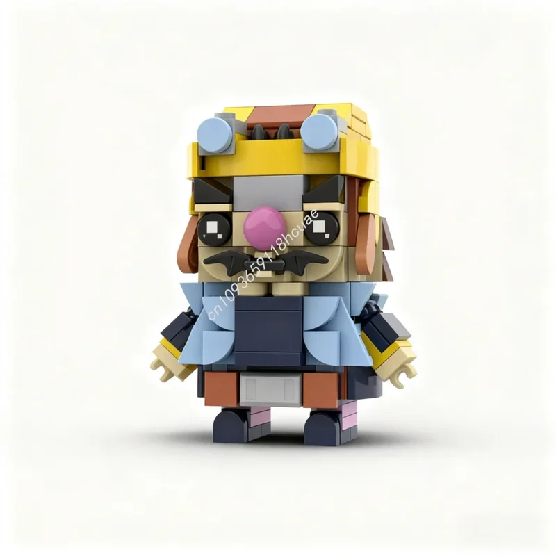 180pcs MOC Wario Brickheadz Model Bouwstenen Idee Baksteen Modulaire DIY Verjaardag Kinderen Speelgoed Creatieve Onderwijs Kerstcadeaus