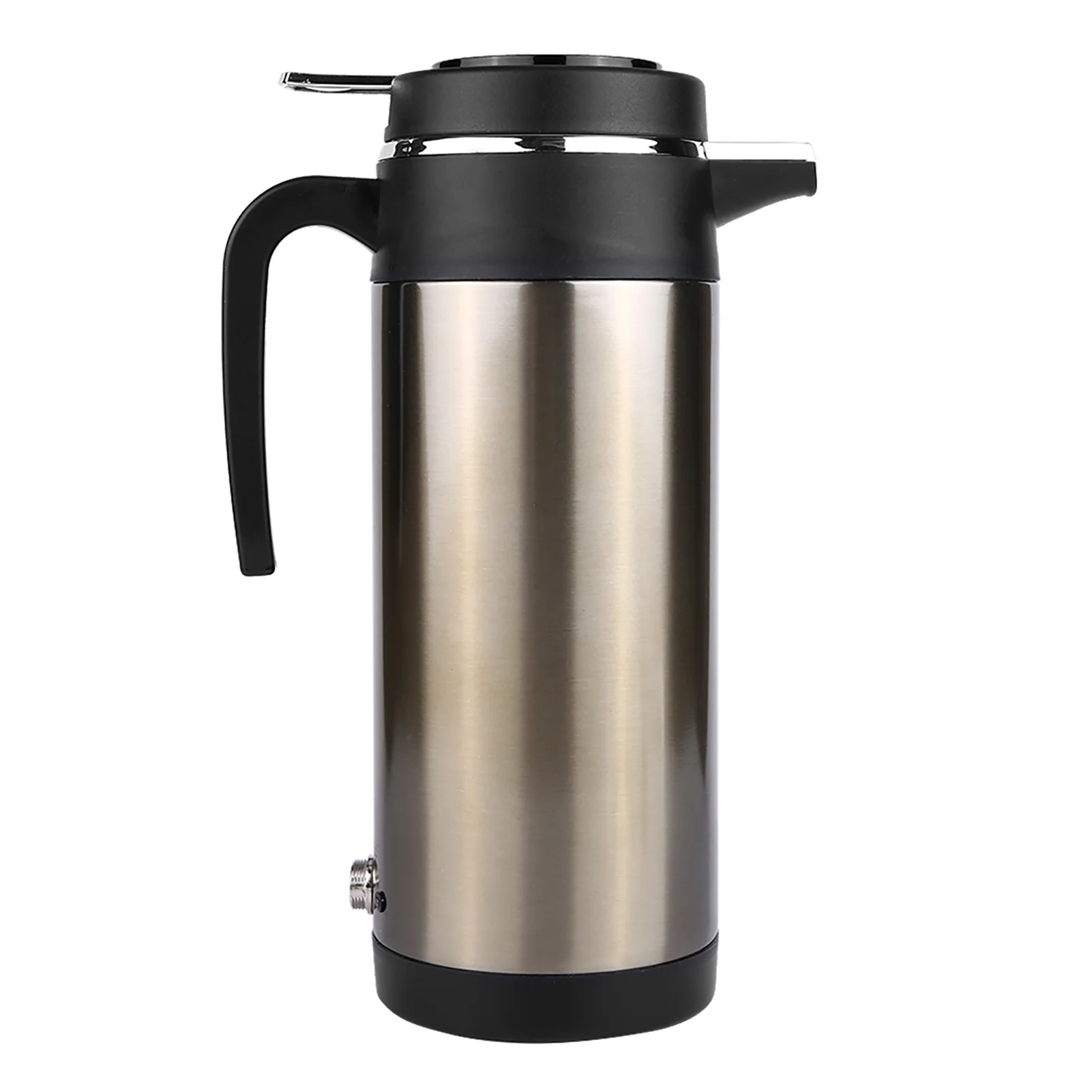 1000ML 12V/24V Universal Car Electric Heating Cup Kettle Stainless Steel Water Heater Bottle Heating Fast Boiling Keep Warm