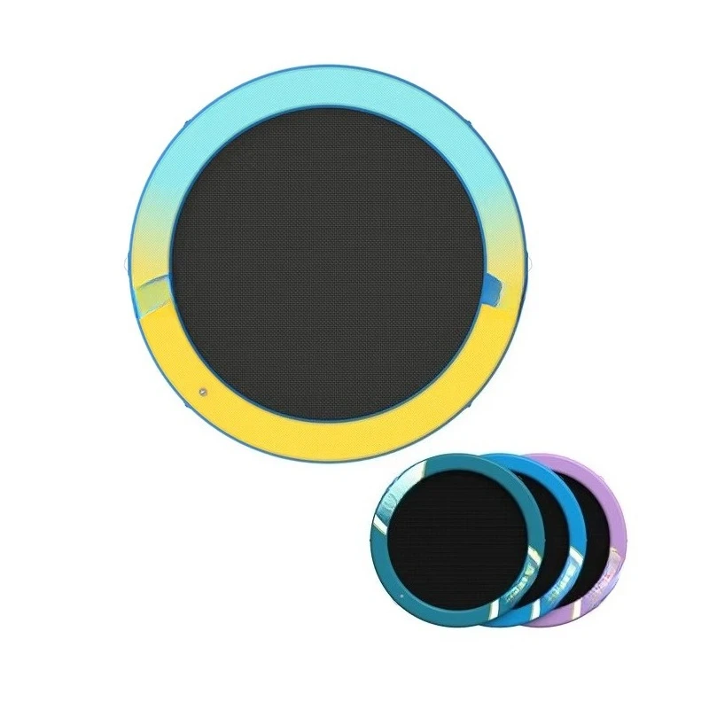 

Круглая надувная плавающая док-станция нестандартного размера с сеткой для бассейна, озера, океана, воды