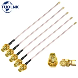 RG178 SMA Cable UFL/U.FL/IPX to RP-SMA/SMA Female Pigtail Coaxial Low Loss Cable Extension Antenna Coax Cable 5PCS/LOT