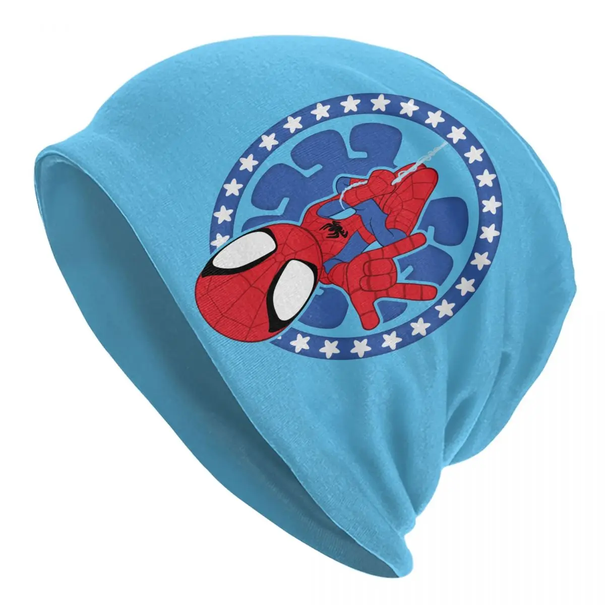 

Spidey Americana Spider Man Skullies Beanies Hats Summer Men Women Outdoor Cap Warm Dual-use Bonnet