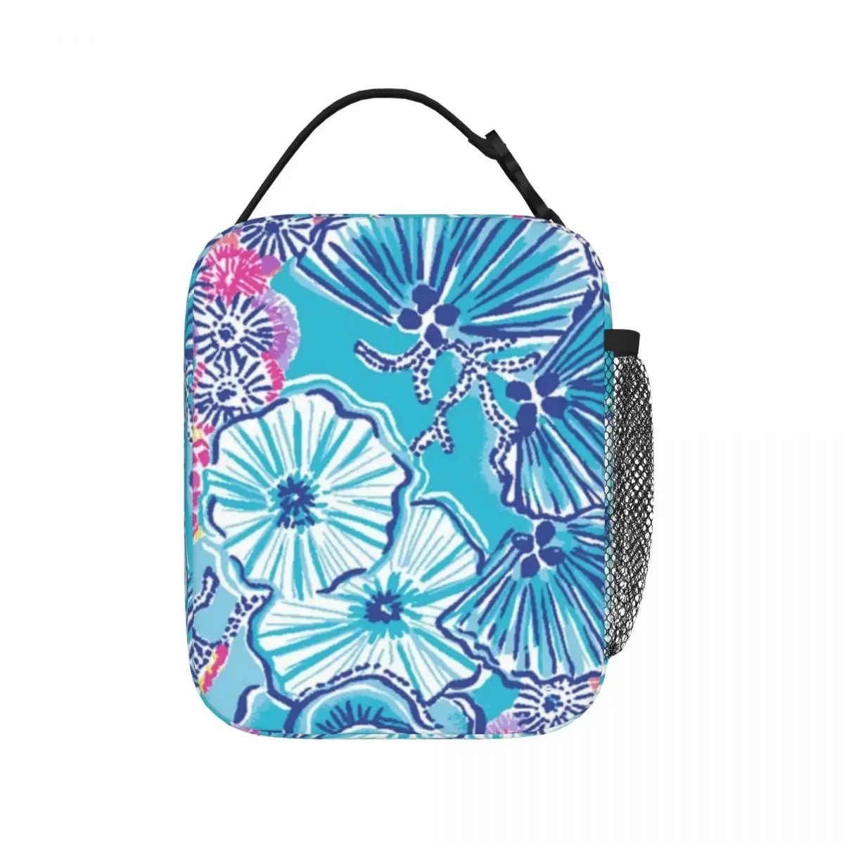 Lily Pulitzer Insulated Lunch Bags Thermal Bag Lunch Boxes Cooler Thermal Lunch Box Picnic Food Tote Bags for Woman Girl School