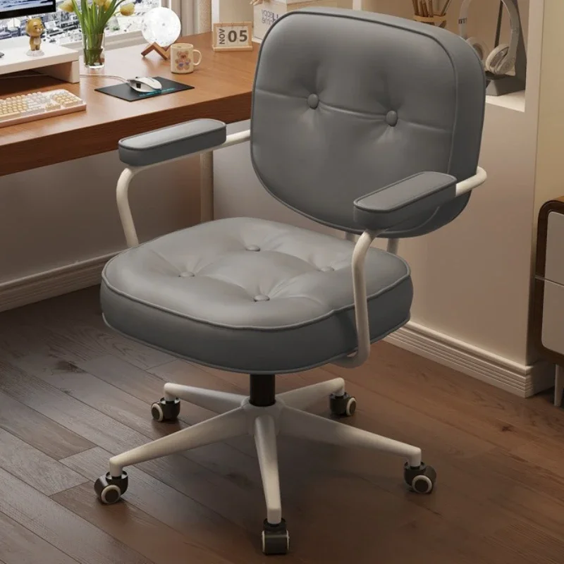 Multi-functional Computer chair, home light luxury office chair, study desk chair, lifting swivel chair, backrest seat