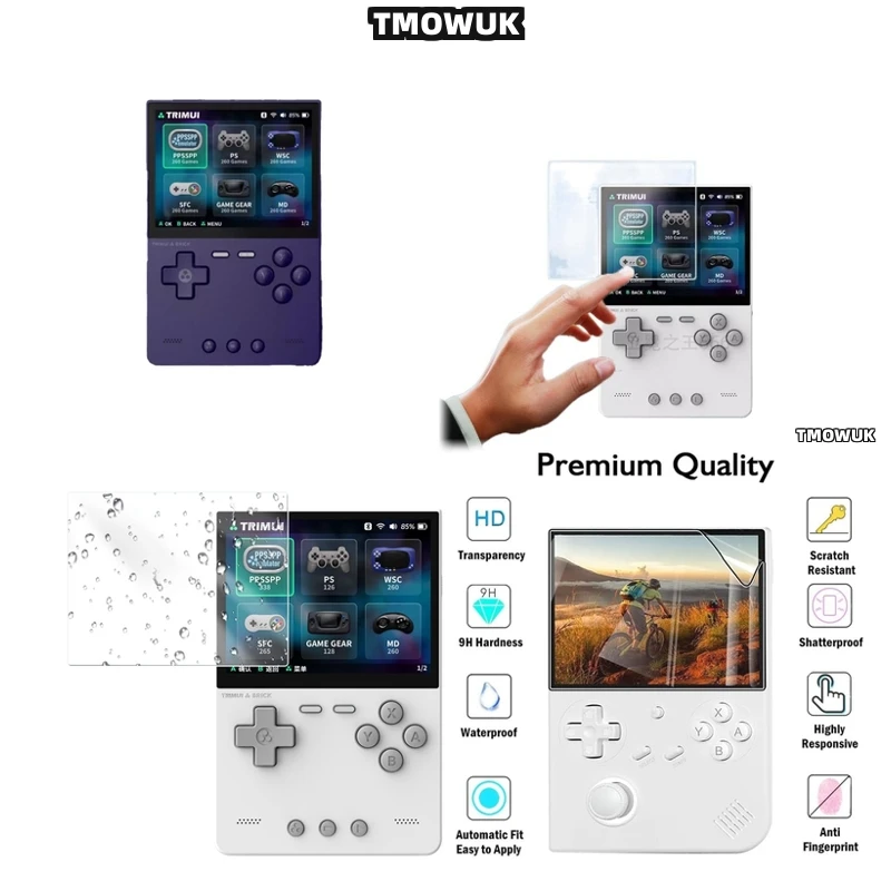 

For TRIMUI BRICK 3.2" Shockproof Screen Protector - HD Clear, Edge-to-Edge, Easy Install