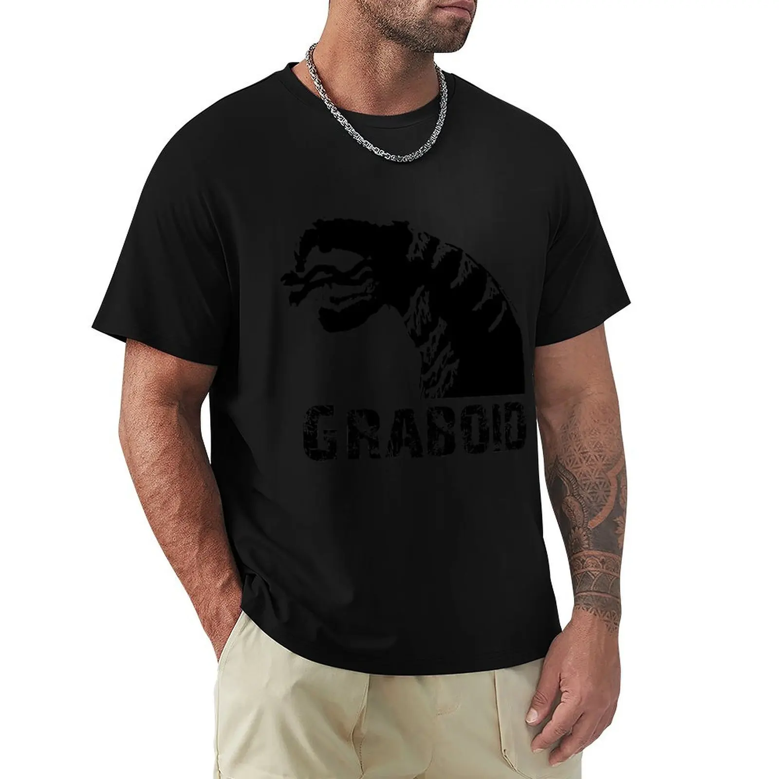 

Graboid T-Shirt oversizeds funny costumes mens shirts graphic tee