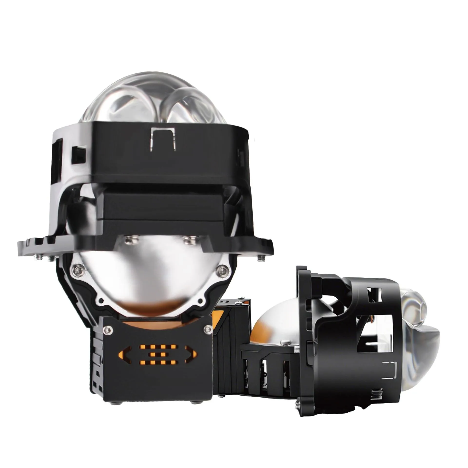 

Car Headlight Retrofit Square 3 Inch Bi Led Laser Projector Lens Hi Lo Beam 12V 70W 6000K