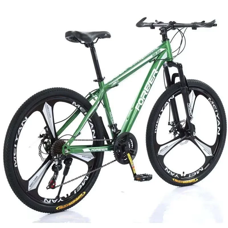 21-Speed Variable Disc Brakes Normal Pedal Carbon Steel Front Suspension Full Mountain Adult Bike 24 Wheels 150 kg Load