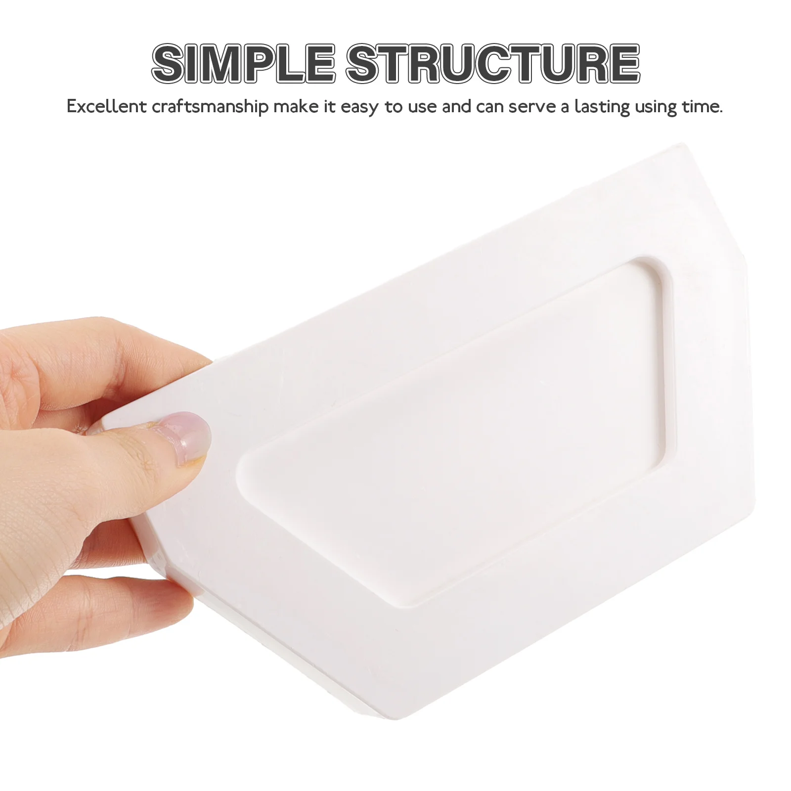 PVC Sink Gutter Bilateral External Plugging Seal End Cap Rain Accessories Downspout Component Parts and