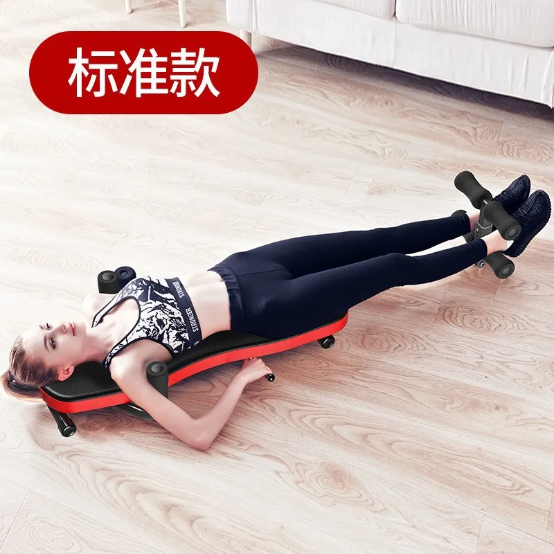 Body shaping stretching device leg stretchers fitness home cervical lumbar traction upside down inverted machine