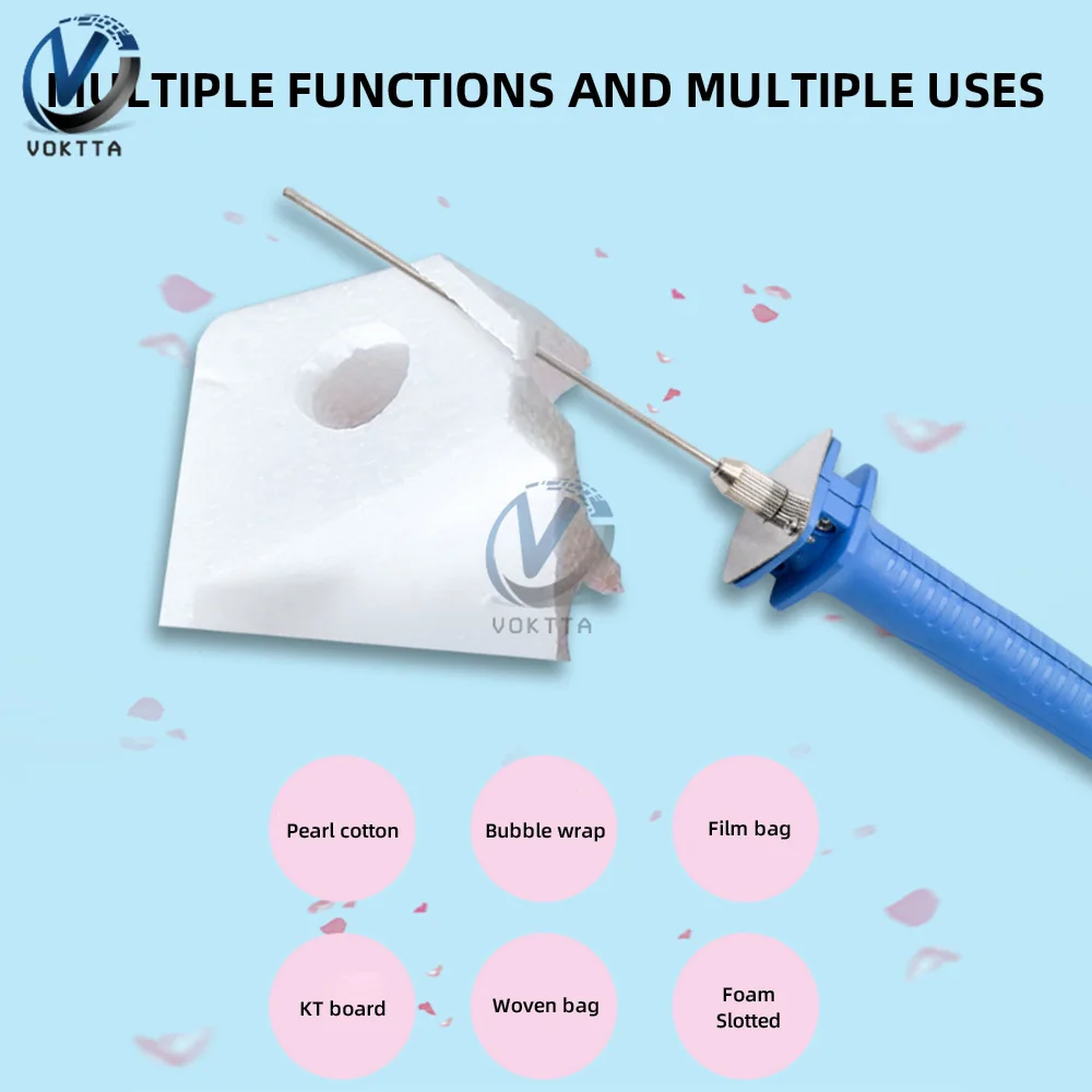 Alat pemotong Styrofoam portabel, pena pemotong busa 110V-240V suhu dapat disesuaikan, mesin pemotong polistirena busa portabel DIY