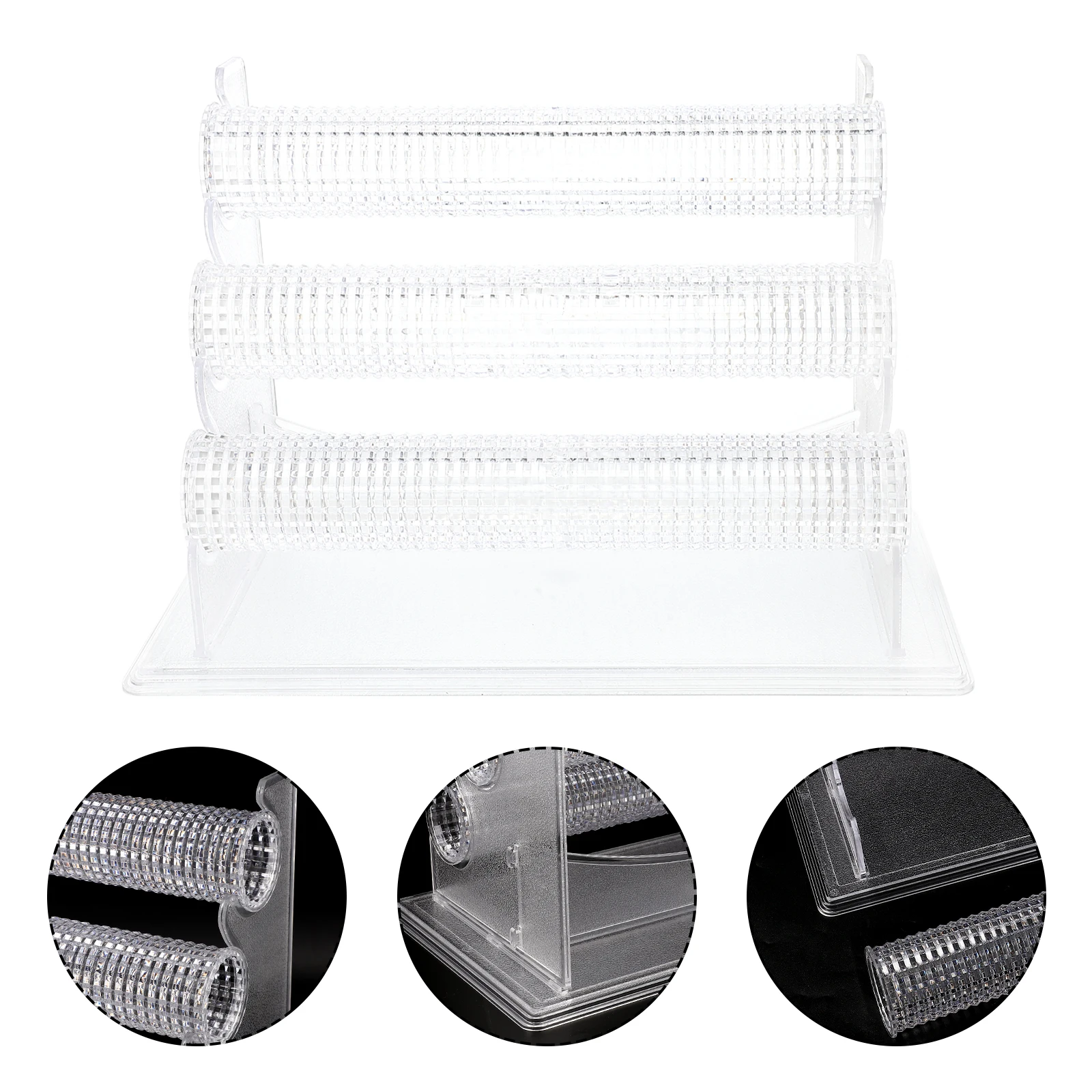 

Three Layer Bracelet Display Rack Multi Function Watch St Storage ganizer Jewelry Holder Shop Jewelry St Decorative