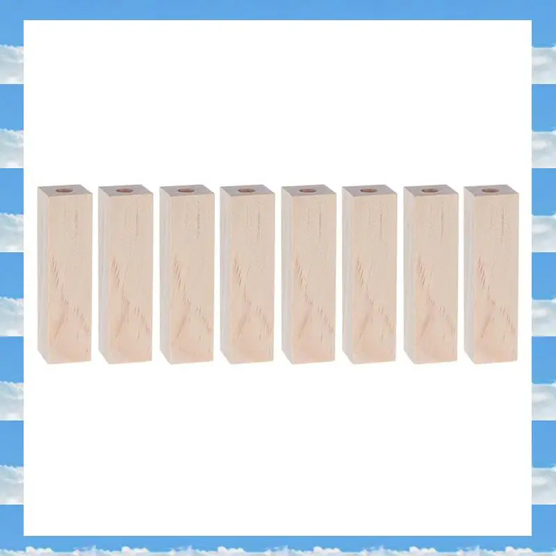 

A11I For Turning-Pens For Pen Blanks 20Pcs Pre-Drilled Short Pen Blanks With 7Mm Hole Rectangle Wood Pen Blanks
