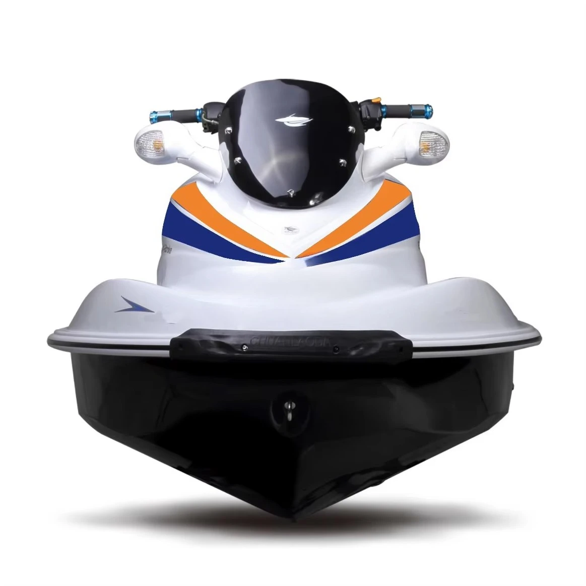Made in China 1300cc Powered 4 Stroke Water Cooled 3 Man Speed 60km/h Mini Jet Boat Jet Ski For Sale