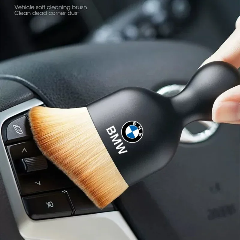 Car Air Conditioner Outlet Dashboard Cleaning Brush Auto Interior Dust Brush for BMW 1 3 5 7 Series M Performance E46 G30 E92 x1