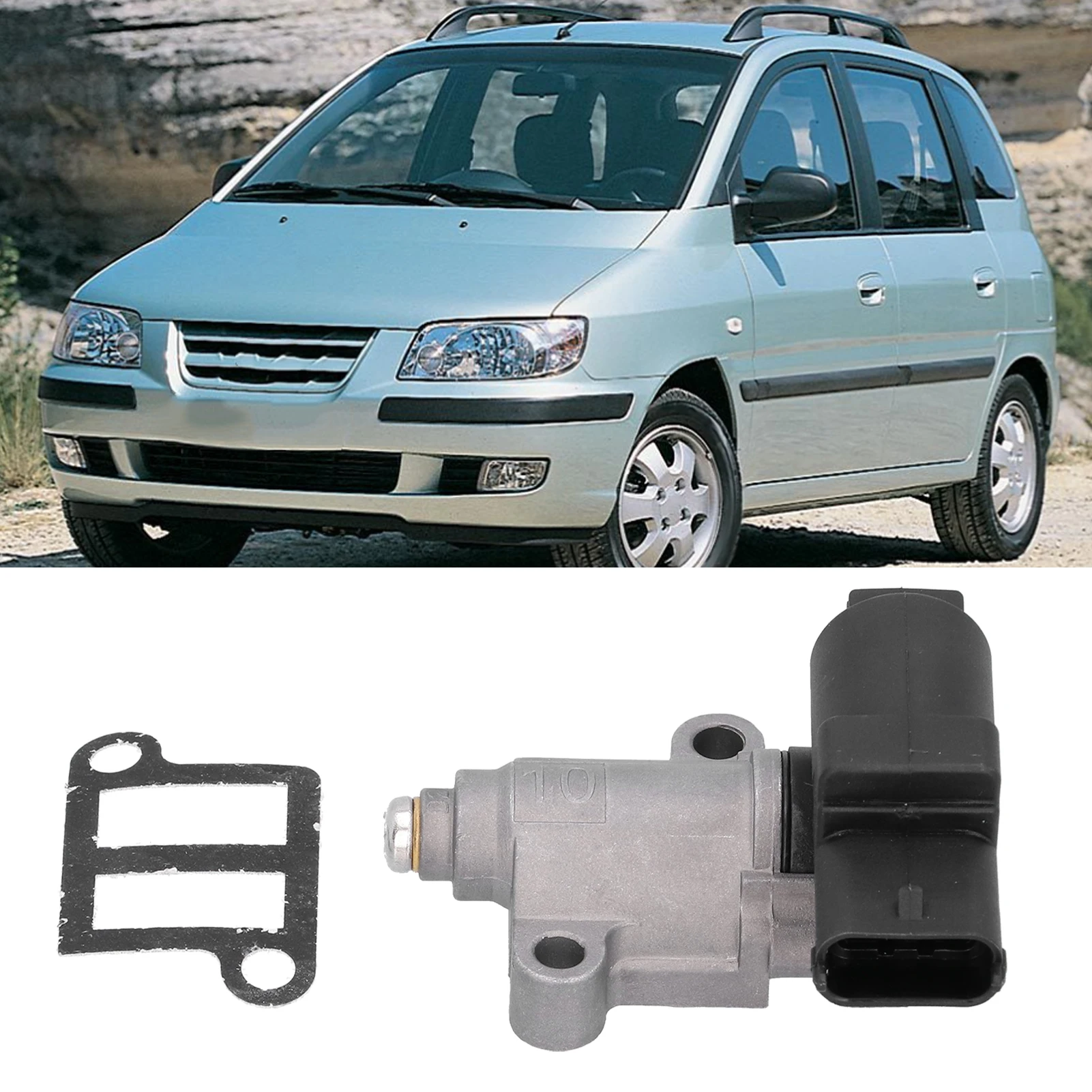 

35150‑02800 Idle Air Control Valve 35150-02800 Accessory Replacement for Idle Air Control Valve Replacement