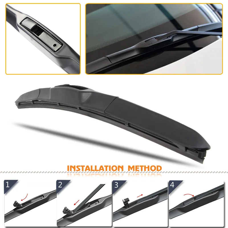 Car Wiper Blade For Toyota Corolla Verso 2004-2009 Windshield Rubber Silicon Refill Front Window Wiper 26\