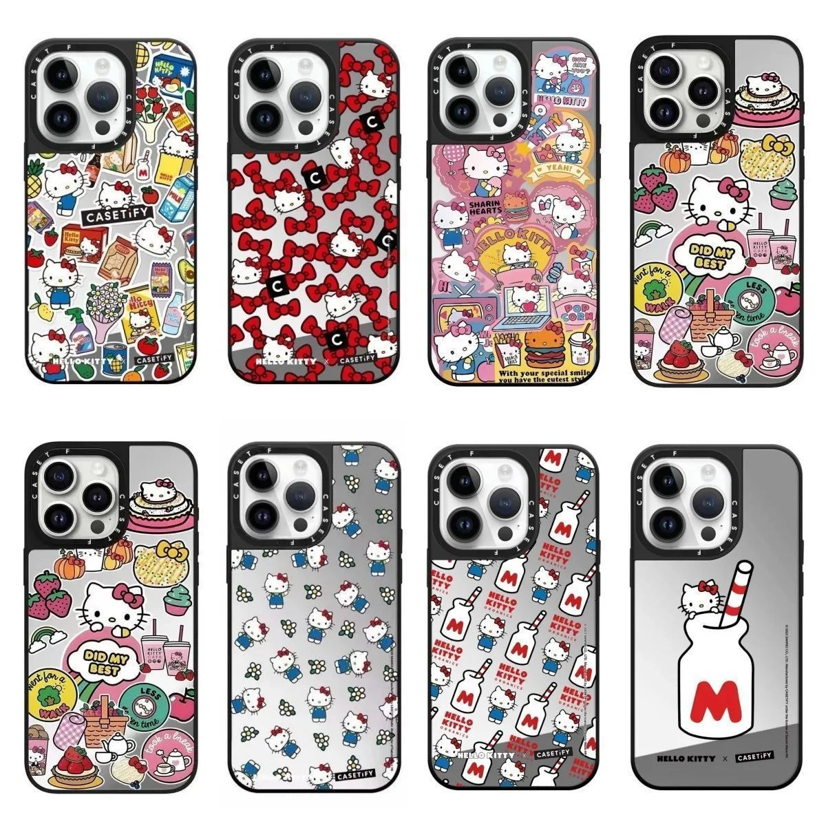 Funda Rígida para iPhone 16 Pro Max, Diseño de Hello Kitty, Linda, para iPhone 15/14 Pro, Moderna, para iPhone 13 Pro Max, Elegante, para iPhone 12