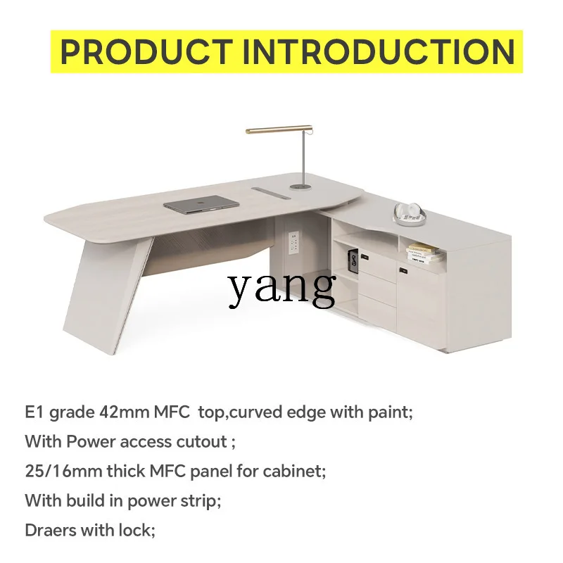 مكتب LMM مدير مكتب تنفيذي الرئيس التنفيذي Deluxe Desk #2