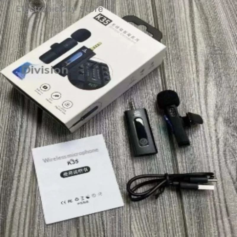 100% Original Lucky Wireless 3.5mm Lavalier Lapel Microphone Condenser Mic For Camera Speaker Wireless lavalier microphone