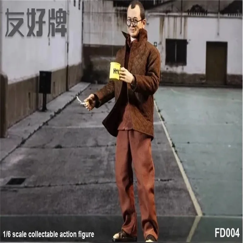 FD004 1/6 Male Soldier Prison Uncle CHUM FOON HEI High Quality Model Toy Full Set 12'' Action Figure In Stock