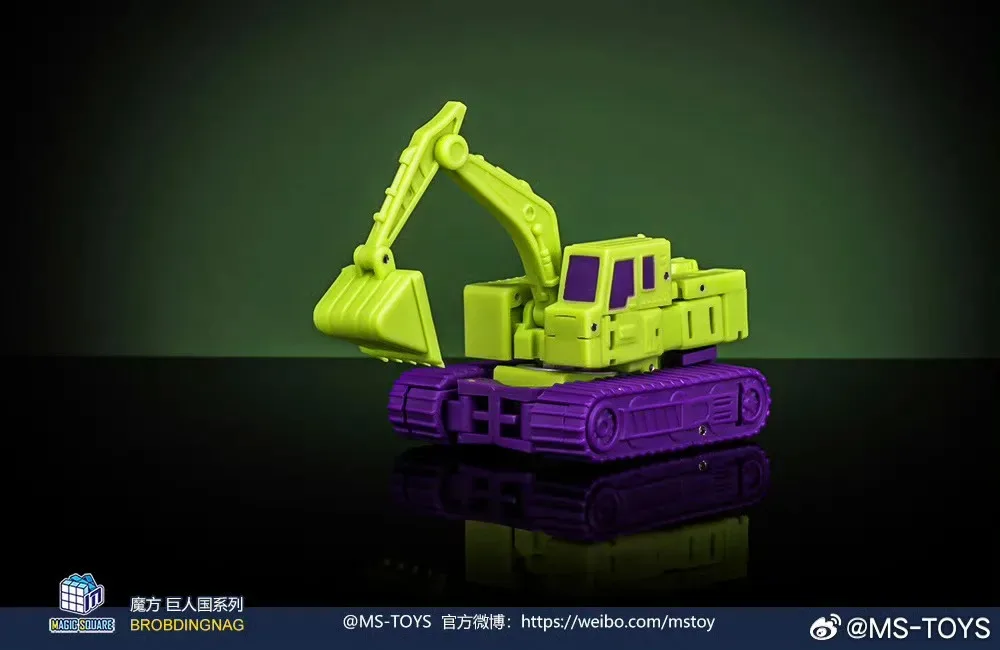 Magic Square MS-41A MS-42A 10cm MS41A MS42A Excavator Bulldozer Devastator Transformation Action Figure