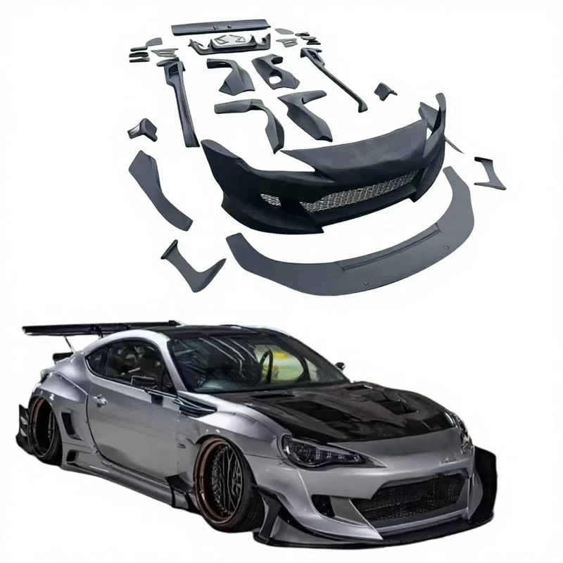High Quality Rocket Bunny 3.5 Wide Body Kit Exterior Tuning Parts For Toyota GT86 Subaru BRZ Modification Accessories